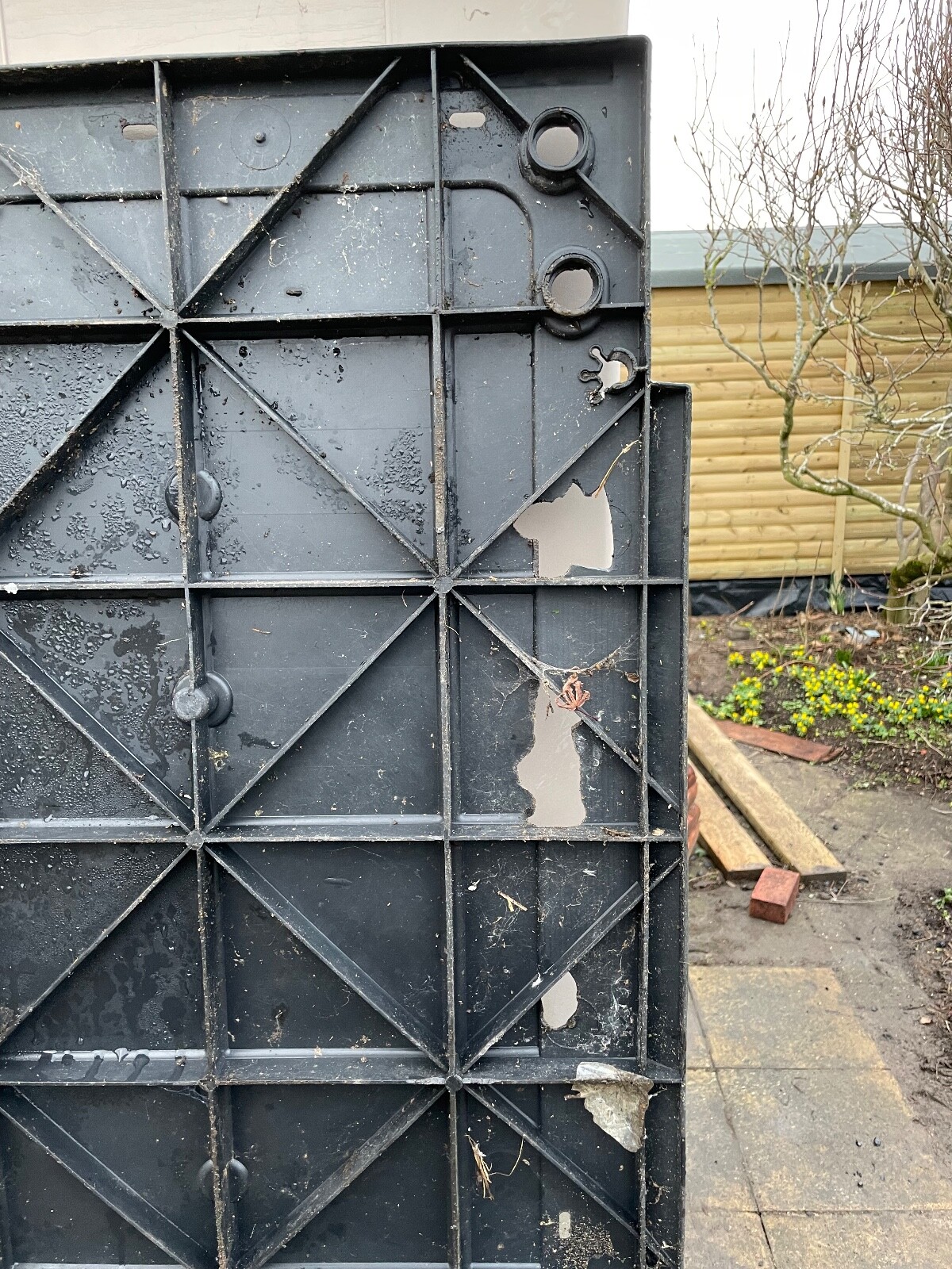 TWO x KETER 6 feet x 3 feet x 6 feet height PLASTIC GARDEN SHED eBay