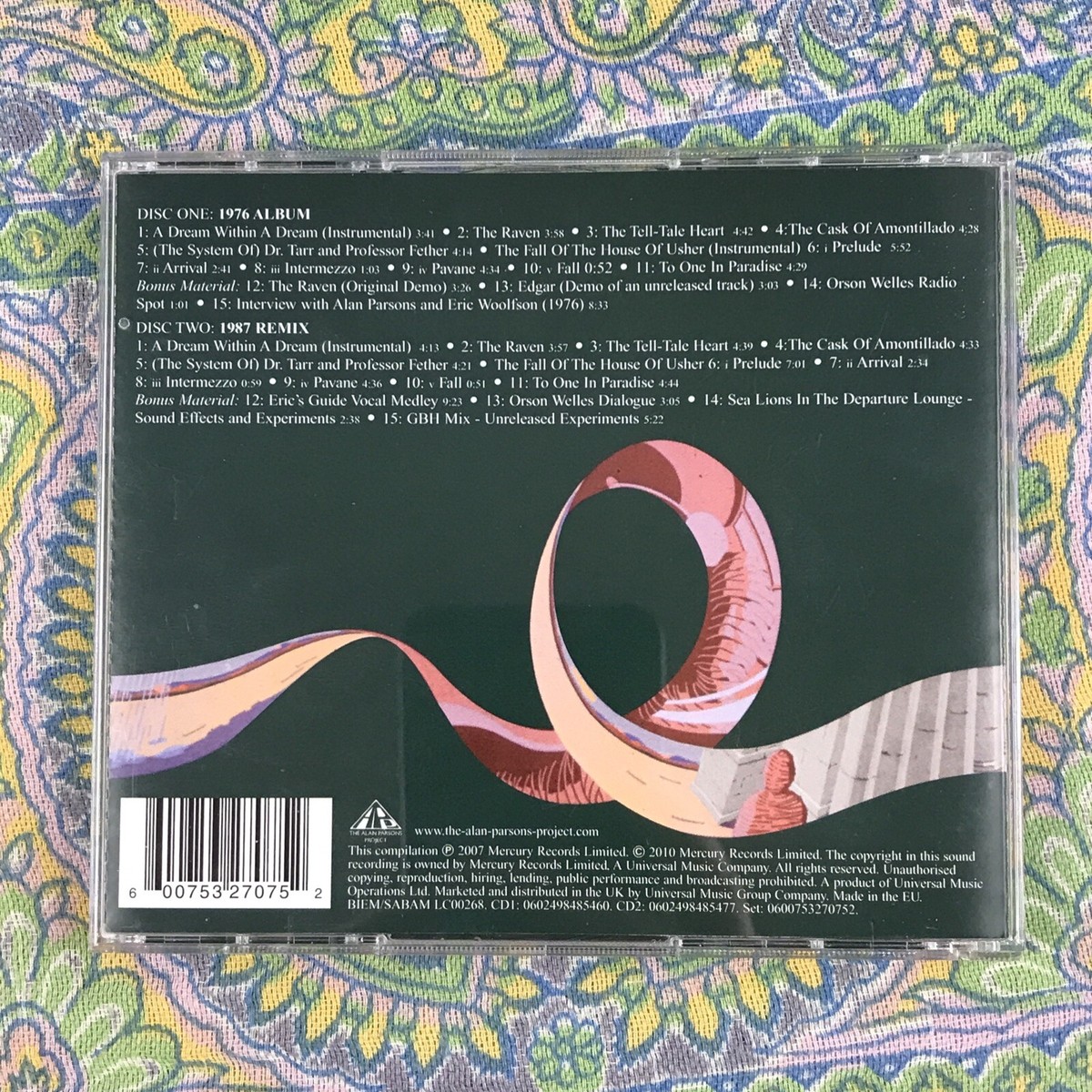 洋楽 Tales of Mystery.Alan Parsons Project LP Parsons, Alan, Project, Alan Parsons - Tales Of Mystery