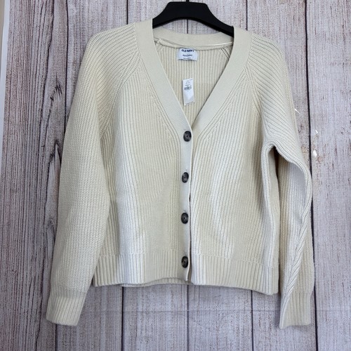 Old Navy Womens Button Up Wool blend Cardigan sweater size Large