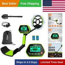 Metal Detector for Adults Kids, Kids Metal Detector, Waterproof Metal Detec...