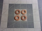 Long TX50039 (4) Copper Injector Washers 6371 Perkins A4.212 A4.236 A4.248