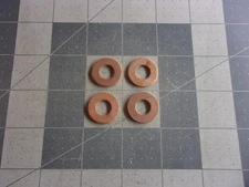 Long TX50039 (4) Copper Injector Washers 6371 Perkins A4.212 A4.236 A4.248