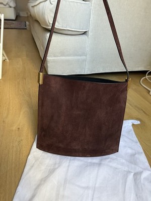 Neous - Dorado 2.0 Suede Shoulder Bag - Dark Brown Suede
