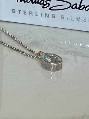 THOMAS SABO PENDANT NECKLACE STERLING SILVER WITH PAVÉ CUBIC ZIRCONIA - Bild 2 von 7
