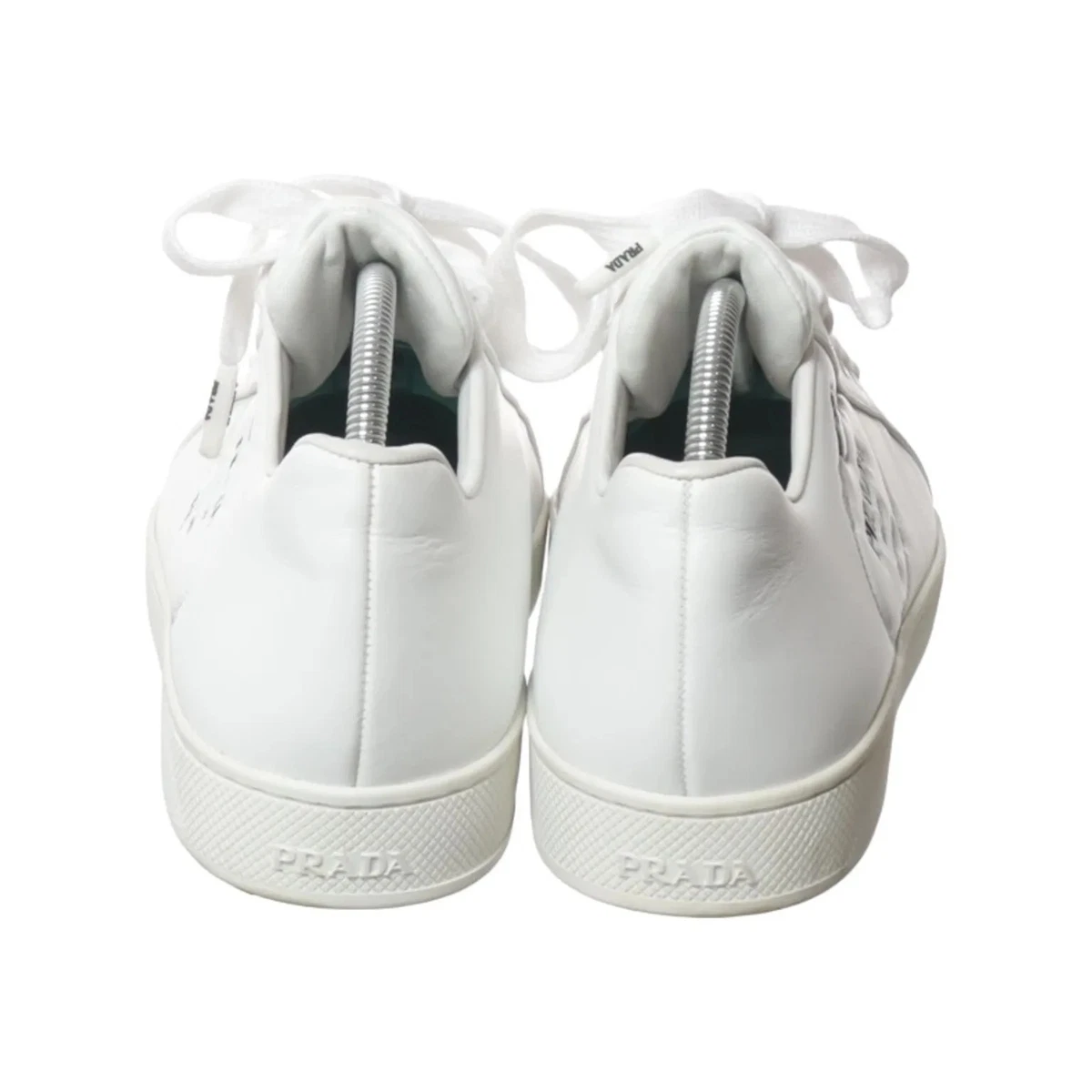 Prada, Sneaker, Größe: 38, Leder, Weiß, Damen #BfI