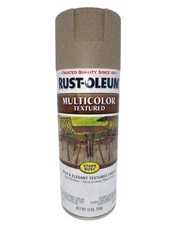 Rust-Oleum Multicolor Textured Spray Paint Desert Bisque 12 Oz Brand New