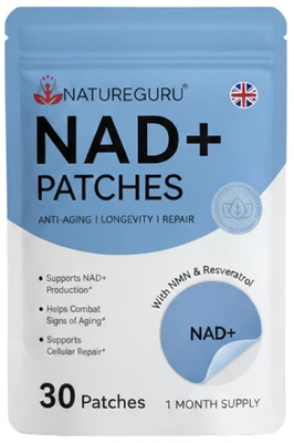 NGURU NAD+ Patches kind Patches 30 Age Rewind Patches –Restore Youth, Revive