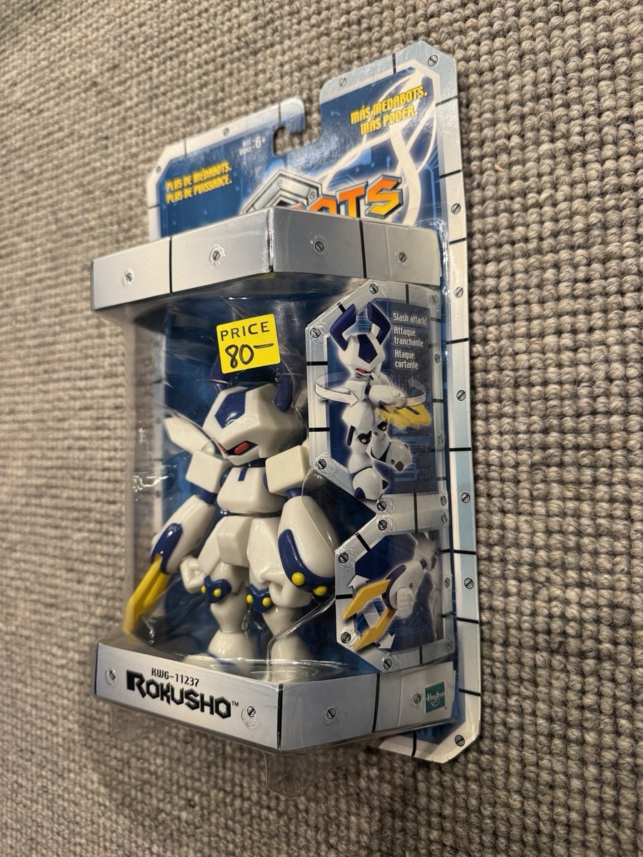 Mint Condition NIB Medabots Rokusho 6 Inch Figure Medarot Hasbro