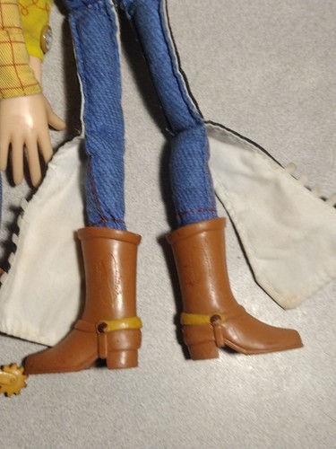 2 Vintage Toy Story 1 & 2 Woody & Jessie Puppen Plüsch, getestet: funktioniert. A12 - Bild 10 von 17