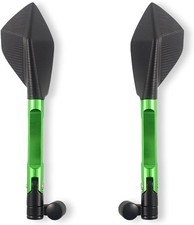 Universal Motorcycle Rearview Side Mirror 8 mm 10 mm Screw Adjustable Fit