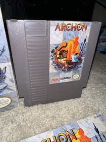 Archon - Nintendo NES Video Game, 1989) - Complete In Box CIB