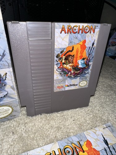 Archon - Videogioco Nintendo NES, 1989) - Completo di scatola CIB - Foto 3 di 7