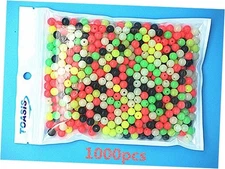  1000pcs Colorful Luminous Glow Fishing Beads 4mm