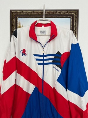 Vintage 90's Umbro Chelsea Football Train Jacket Soccer Track Top