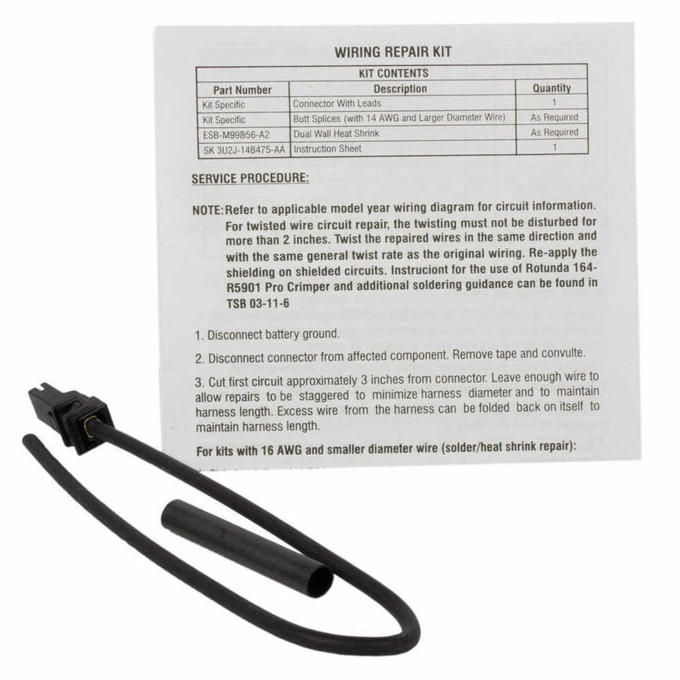 Conector de terminal de rejilla de descongelador de ventana - Motorcraft trasero WPT-371 Foto 3 de 3