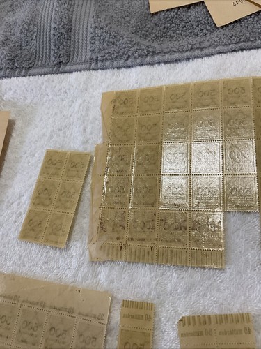 GERMANY-(-1923-)-500.000000 Mark-INFLATION lot Of Blocks /FAULTS-SEE PHOTOS.#1 - Picture 10 of 11