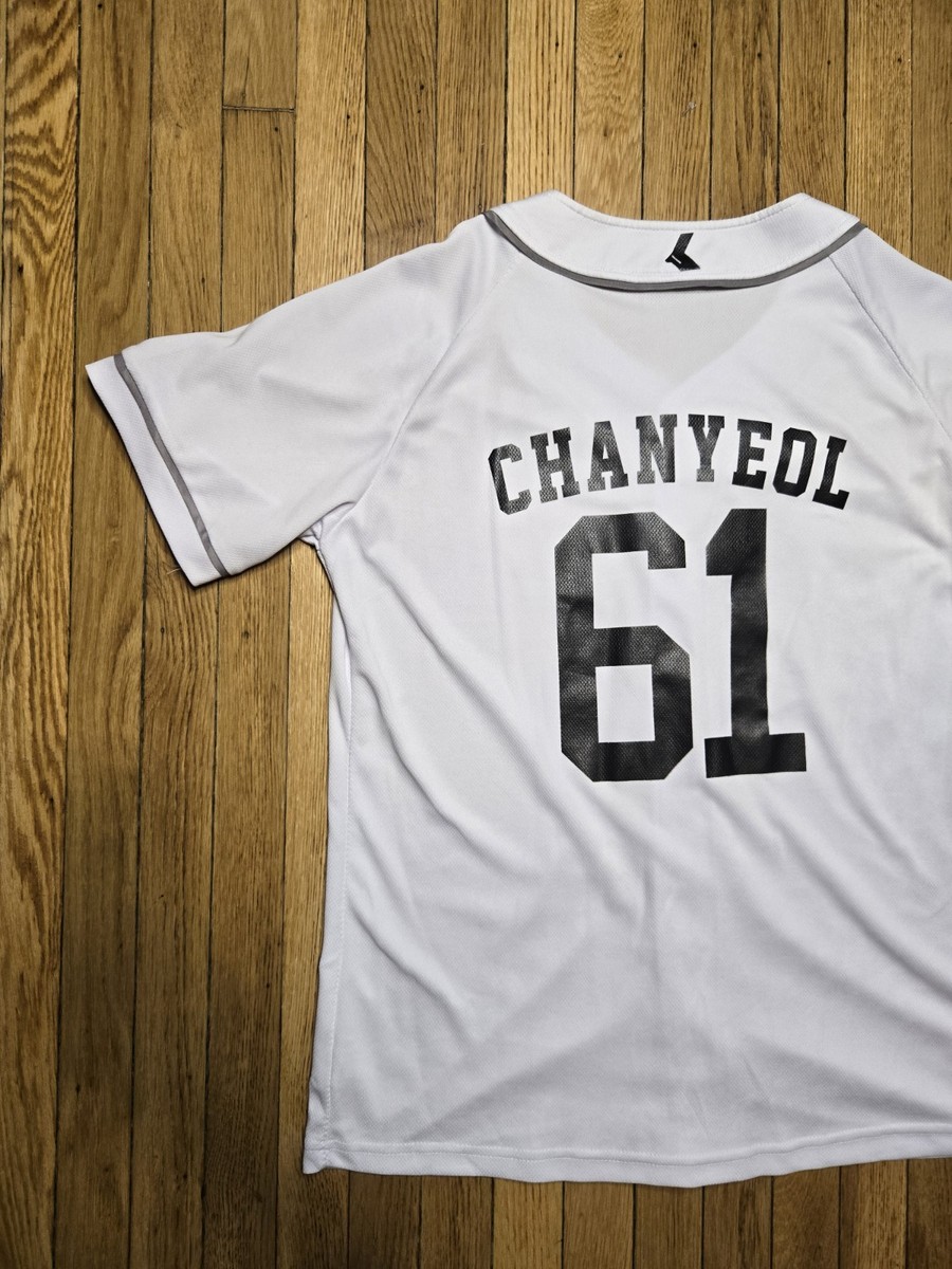 EXOPLANET Chanyeol #61 Baseball Jersey YOUTH 2XL XXL HTF | eBay