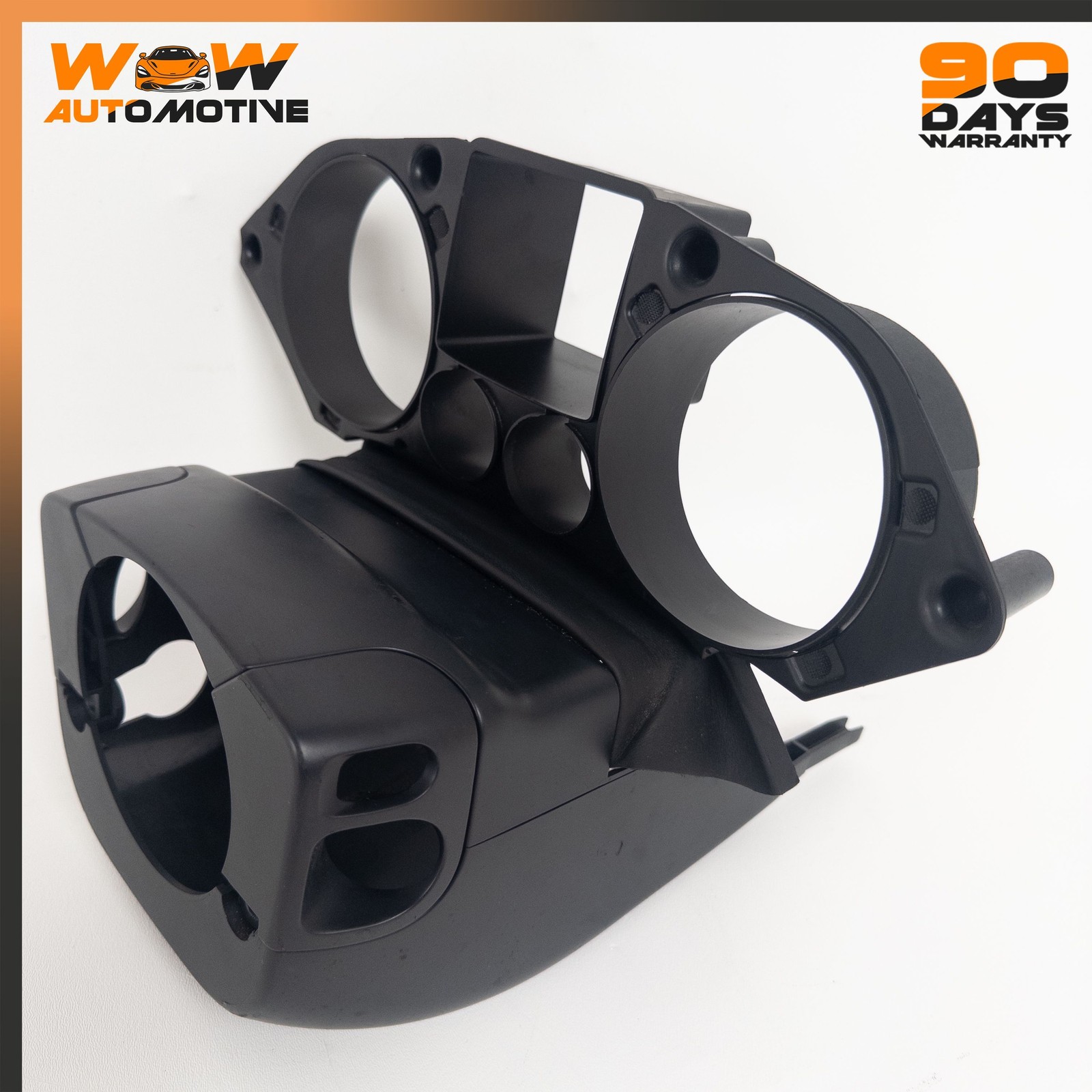 04-13 BENTLEY CONTINENTAL GTC STEERING COLUMN SPEEDOMETER COVER TRIM BLACK OEM