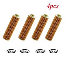New 4x Fit For Mercedes-Benz C250 SLK250 1.8L Engine Oil Filter Kit A2711800509