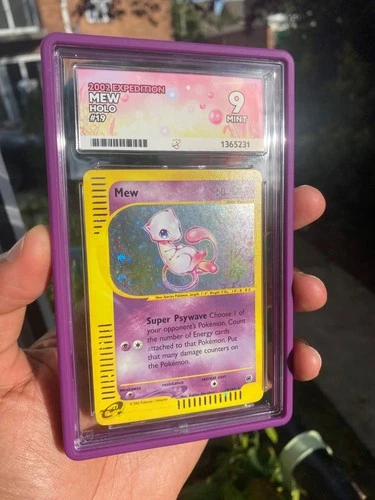 ACE 9! POP 2! Mew 019/165 Expedition Base Set Holo (SWIRL)