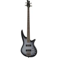 Jackson JS Series Spectra Bass JS3 Electric Guitar, Laurel Fingerboard, Silverbu