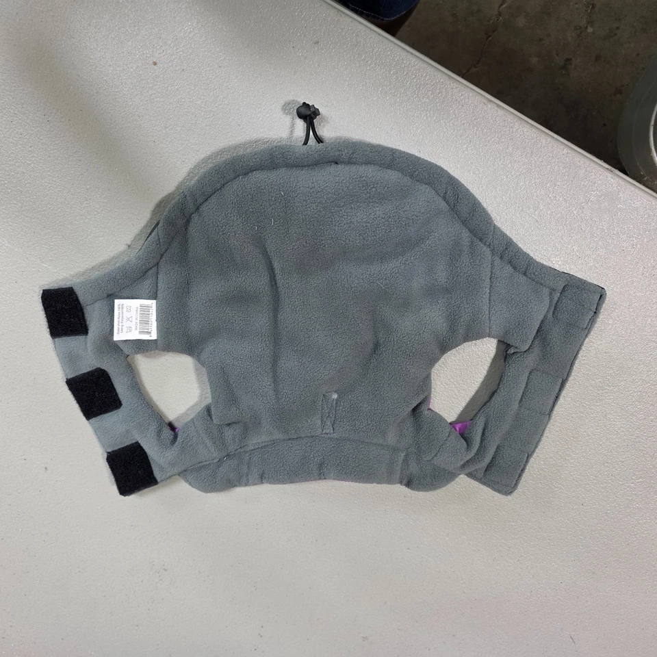 GOOBY TREKKING JACKET COAT SMALL DOG LAVENDER PURPLE FLEECE LINED - Image 4 of 4