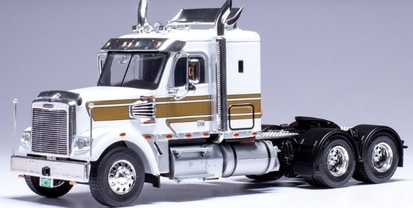 Ixo TR210 1:43 Freightliner Coronado 2012 Weiß Gold Diecast Modellauto-image