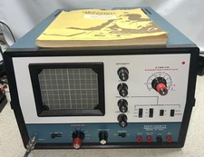 Vintage Heathkit Oscilloscope 5 MHz  Model I0-4541 UNTESTED w/ Manual Powers On