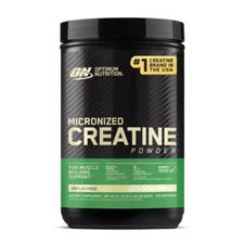 Optimum Nutrition Creatine Monohydrate Powder - Unflavored - 600g - 120 Servings