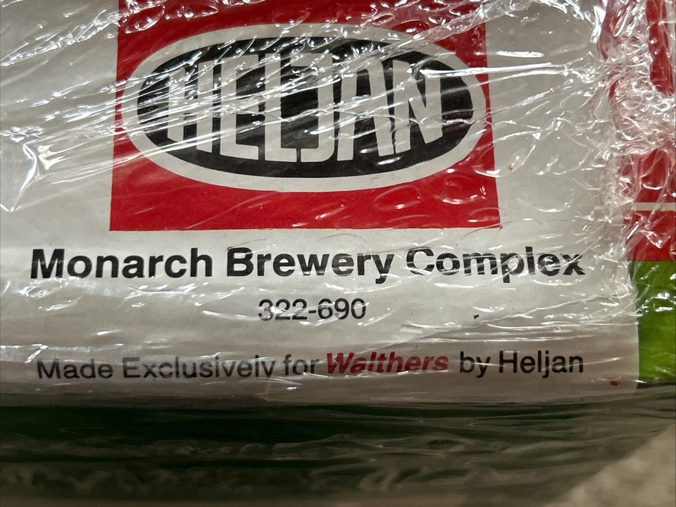 NEW Sealed - Walthers Heljan MONARCH BREWERY COMPLEX 322-690 - HO Scale - Image 4 of 4