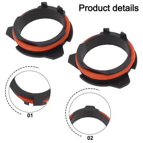 For BMW E39 H7 LED Headlight Adapter Clips for Easy Installation Set of Two - Picture 8 of 12