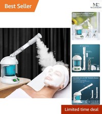Effortless Hydration Facial Steamer with 360  Rotation for All Skin Types