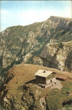 Cabana Cariaman Muntii Bucegi Romania vintage postcard w988