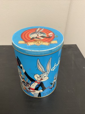 Brach's Happy Birthday Bugs Bunny Looney Tunes Jelly Beans - Empty Tin