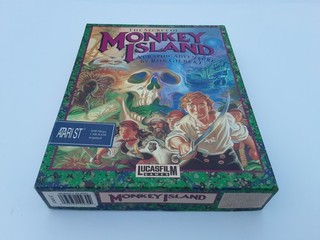 The Secret of Monkey Island (ST US) Adventure LucasFilm Game Big Box complete