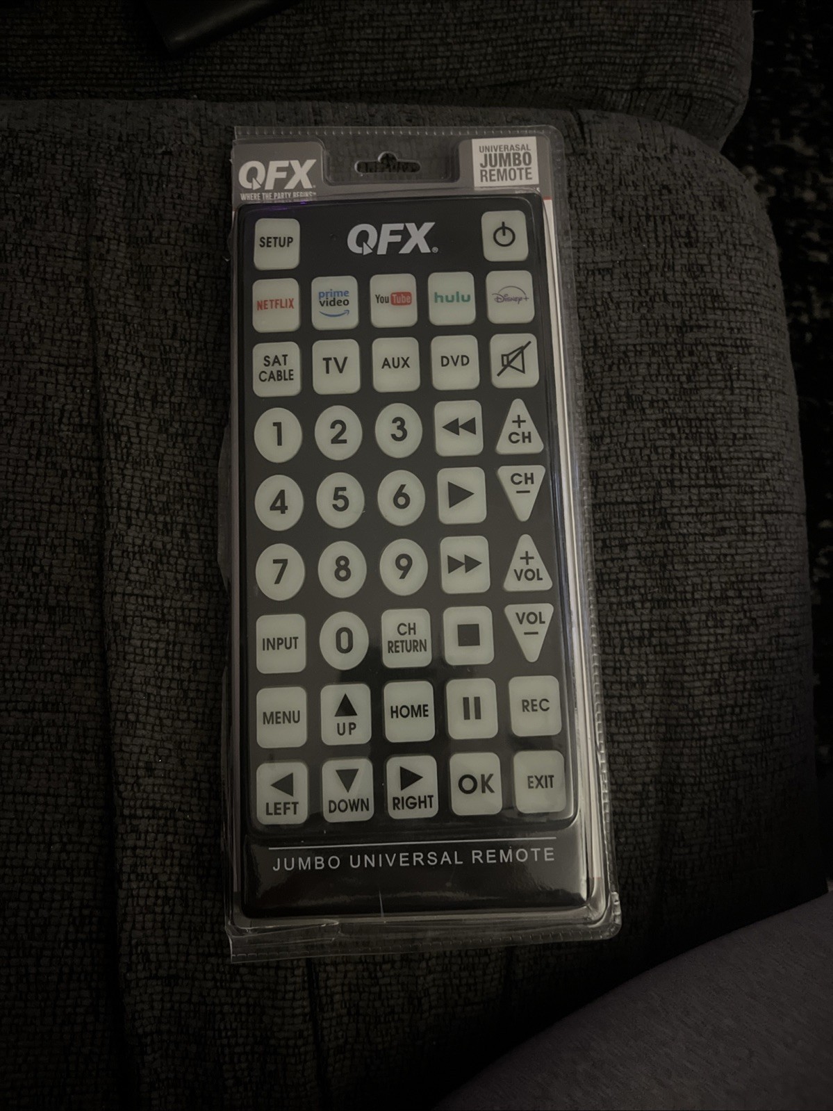 QFX Jumbo Universal Remote
