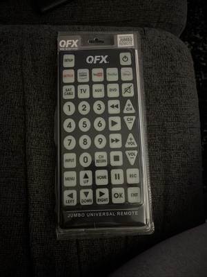 QFX Jumbo Universal Remote