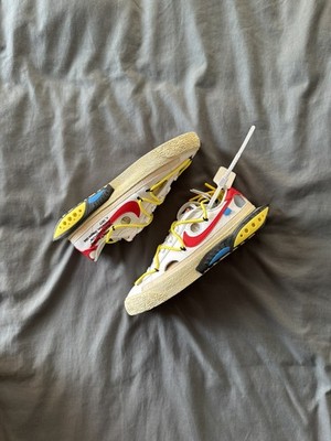 Nike Blazer Low x Off White University Red White EU43