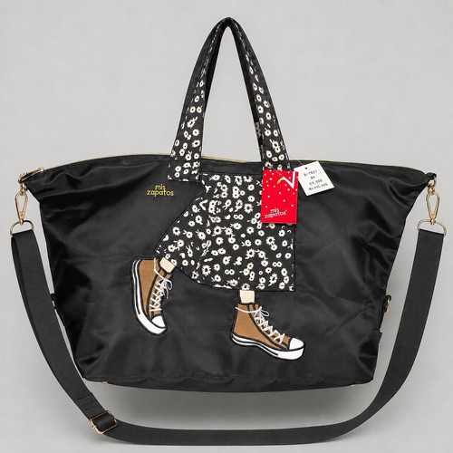 Mis Zapatos Hi-Top Sneakers Handbag w/ Crossbody Strap Japan Streetwear NWT