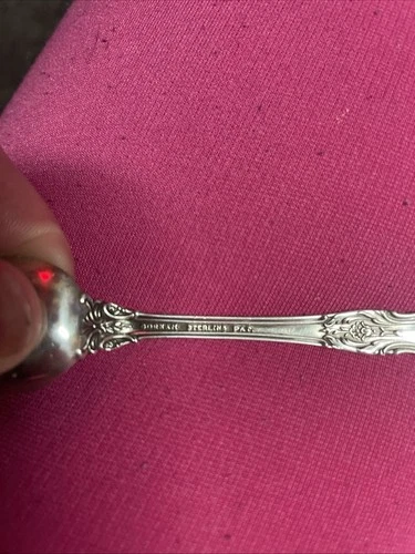 Gorham Sterling Silver Spoon in king Edward style design