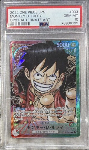 Luffy OP01-003 Alternate Art — eBay listing photo