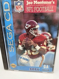 Joe Montana's NFL Football (Sega CD, 1993) Complete In Box