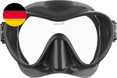 Cressi F1 Tauchmaske Oder Combo Schnorchelset - Rahmenloses Gehärtetes Glas - Ta
