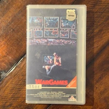 WarGames VHS 1984 Cult Classic Adventure CBS/FOX - Very Good - Same Day Shipping