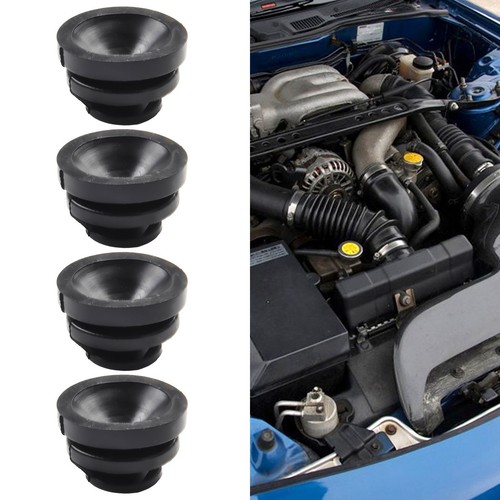 Brand New Car Engine Cover P30110238 Rubber Mounts Replacement Rubber 4Pcs - Picture 2 of 12