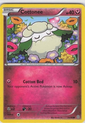 Cottonee Common XY - Ancient Origins 55/98 Reverse Holo LP-NM