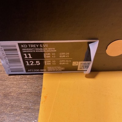 Nike KD Trey 5 VII Men Size 11 AT1200600
