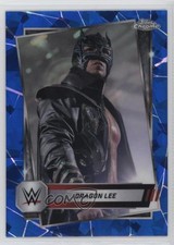 2025 Topps Chrome WWE Sapphire Edition Dragon Lee #23 5y7