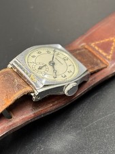 Reloj Parrot Seikosha Años 20 Pequeño Segundero Cuerda Manual Trabajo Preguerra De Colección Japón