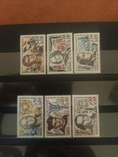 Timbre France Yt 1370 a 1375  ** Ref3868